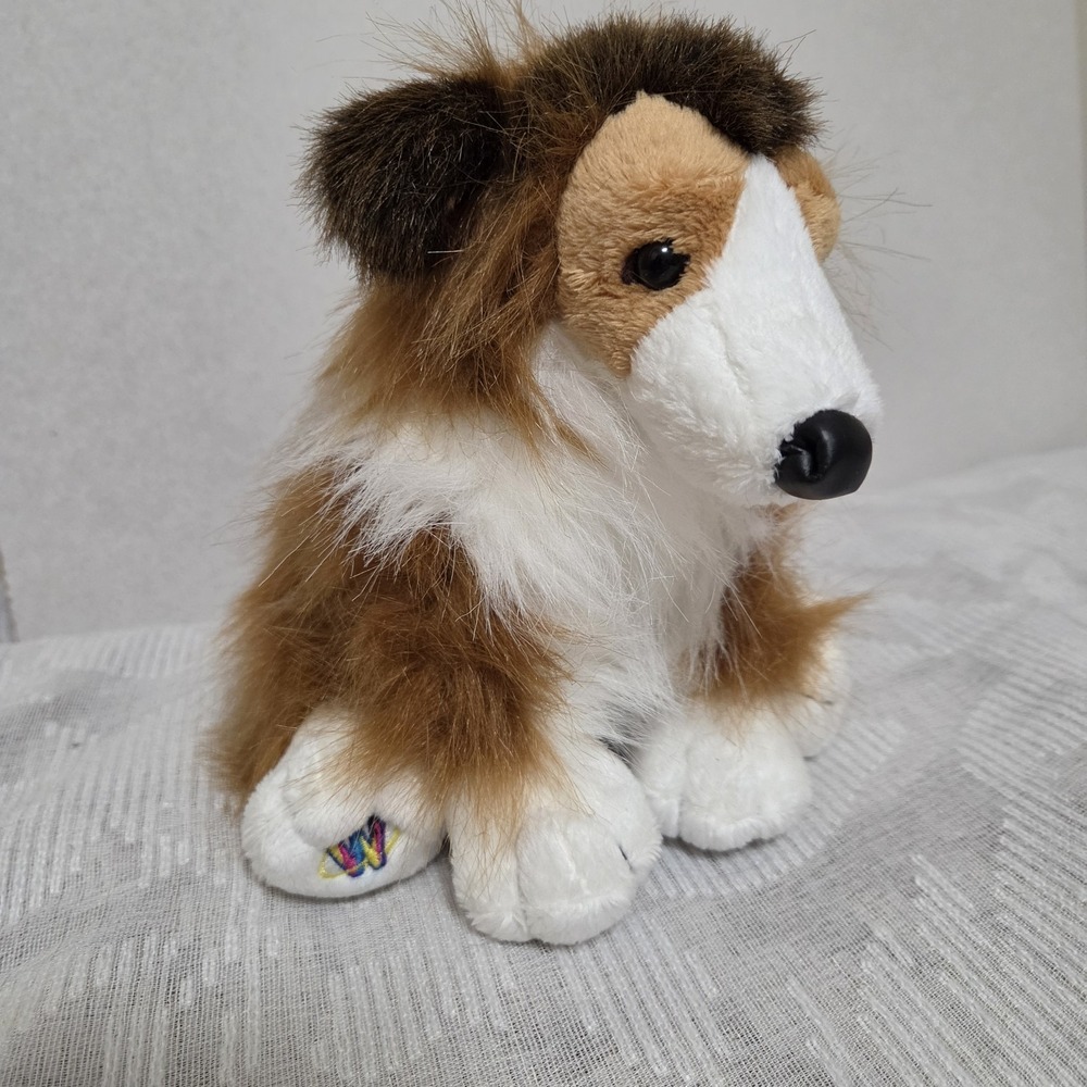 Ganz Puppy Dog Sheltie Collie Shetland 10" HM149 Plush Stuffed Animal Webkinz